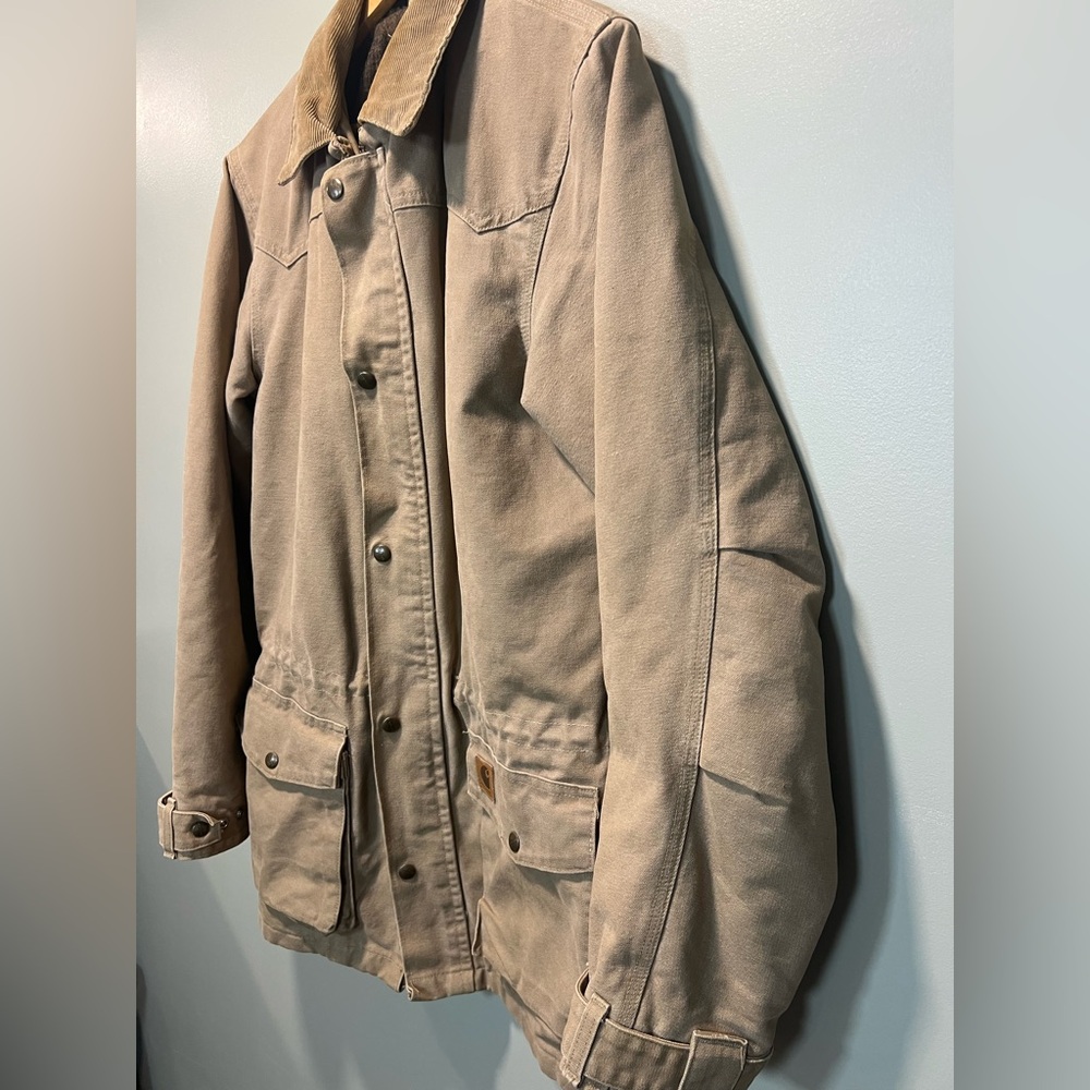 Carhartt Brown Canvas Field Jacket - Picture 12 of 13